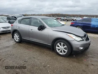 2010 Infiniti EX Journey with VIN JN1AJ0HR4AM752348, listed as a Copart auction lot 81100644 with 219,820 mi miles and Salvage Title. Bid and sale history available at DreamBid. Image 4.