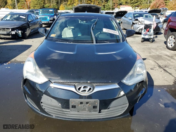 2012 Hyundai Veloster w/Black Int with VIN KMHTC6AD9CU034861, listed as a Copart auction lot 75832604 with 210,641 mi miles and Clean Title. Bid and sale history available at carsss.com. Image 5.