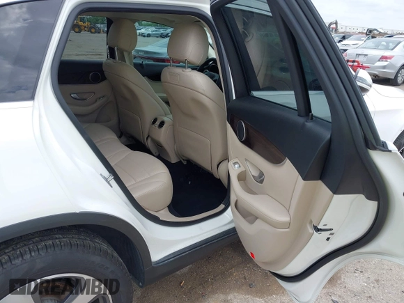 2019 Mercedes-Benz GLC 300 with VIN WDC0G4JB4KF590524, listed as a IAAI auction lot 42126657 with 53,841 mi miles and . Bid and sale history available at DreamBid. Image 8.