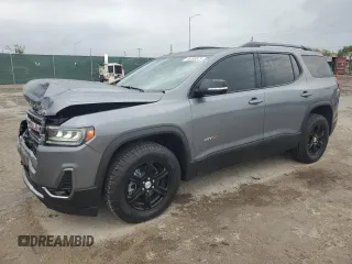 2022 GMC Acadia AT4 with VIN 1GKKNLLS8NZ149904, listed as a Copart auction lot 46488875 with 15,156 mi miles and Salvage title. Bid and sale history available at DreamBid. Image 1.