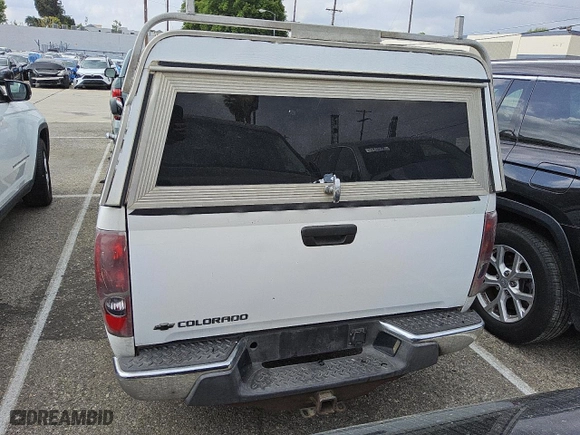 2008 Chevrolet Colorado Work Truck with VIN 1GCCS149088122540, listed as a Copart auction lot 48243265 with 208,926 mi miles and Clean Title. Bid and sale history available at carsss.com. Image 6.