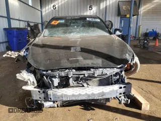 2018 Infiniti Q50 Red Sport 400 with VIN JN1FV7AR8JM480707, listed as a Copart auction lot 48169945 with 98,449 mi miles and Salvage Title. Bid and sale history available at DreamBid. Image 5.
