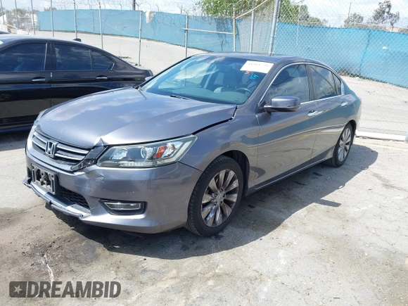 2013 Honda Accord EX-L with VIN 1HGCR2F89DA088124, listed as a IAAI auction lot 41961736 with 157,569 mi miles and . Bid and sale history available at DreamBid. Image 2.