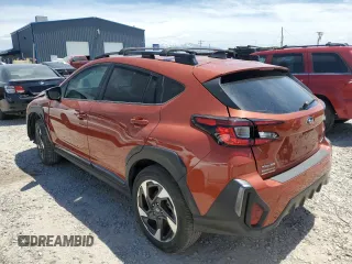 2024 Subaru Crosstrek Limited с VIN 4S4GUHN69R3748770, выставлен на аукционе Copart как лот 59173655 с пробегом 9 049 миль миль и Списание • Salvage title. История ставок и продаж доступна на DreamBid. Изображение 2.