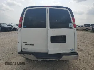 2011 Chevrolet Express Passenger 1LT with VIN 1GAZG1FGXB1106362, listed as a Copart auction lot 55584285 with 250,862 mi miles and Salvage title. Bid and sale history available at DreamBid. Image 6.