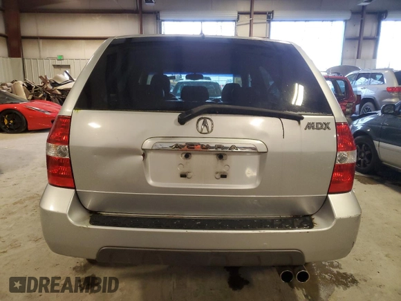 2001 Acura MDX Touring Pkg with VIN 2HNYD18611H534749, listed as a Copart auction lot 88319055 with 209,417 mi miles and Clean Title. Bid and sale history available at carsss.com. Image 6.