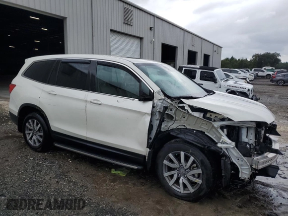 2019 Honda Pilot EX-L with VIN 5FNYF5H46KB039119, listed as a Copart auction lot 69801854 with 48,470 mi miles and Salvage title. Bid and sale history available at DreamBid. Image 4.
