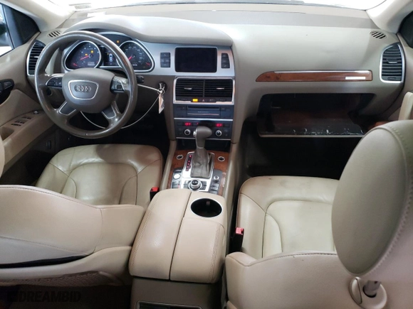 2015 Audi Q7 3.0T Premium Plus with VIN WA1LGAFEXFD015764, listed as a Copart auction lot 74365494 with 149,598 mi miles and Salvage Title. Bid and sale history available at carsss.com. Image 8.