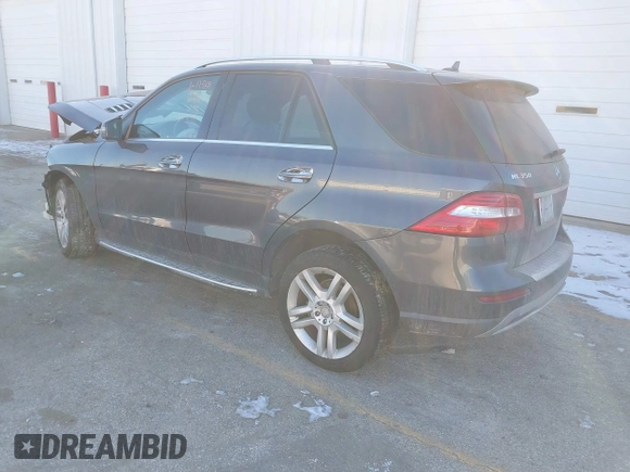 2014 Mercedes-Benz M 350 with VIN 4JGDA5HB8EA274738, listed as a IAAI auction lot 41429063 with Not Provided miles and . Bid and sale history available at carsss.com. Image 3.