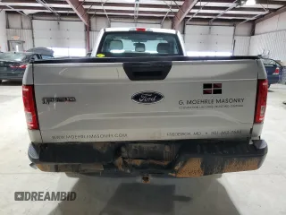 2017 Ford F-150 XL with VIN 1FTMF1CP8HKE56679, listed as a Copart auction lot 52177425 with 126,231 mi miles and Salvage title. Bid and sale history available at DreamBid. Image 6.