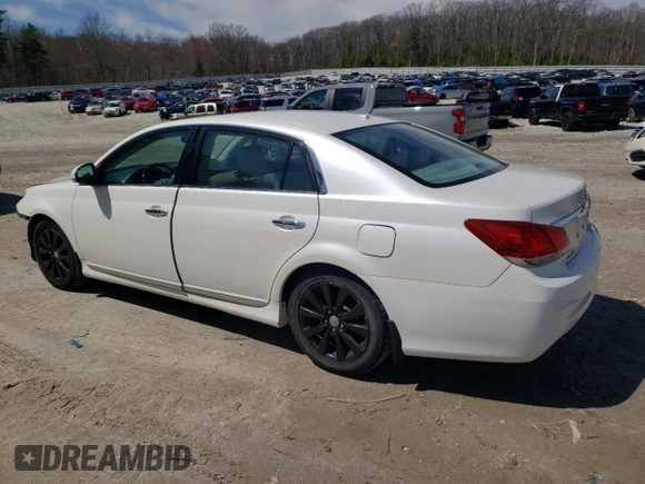 2011 Toyota Avalon with VIN 4T1BK3DBXBU435051, listed as a Copart auction lot 53160165 with 180,871 mi miles and Clean Title. Bid and sale history available at carsss.com. Image 2.