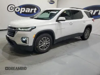 2023 Chevrolet Traverse LT Cloth with VIN 1GNEVGKW1PJ141415, listed as a Copart auction lot 44636895 with 70,494 mi miles and Clean Title. Bid and sale history available at carsss.com. Image 1.