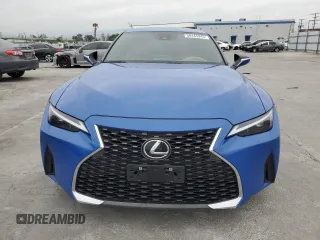 2022 Lexus IS with VIN JTHAA1D26N5122731, listed as a Copart auction lot 50445945 with 42,388 mi miles and Salvage Title. Bid and sale history available at carsss.com. Image 5.