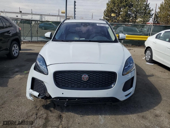 2020 Jaguar E-PACE SE with VIN SADFP2FX0L1Z80399, listed as a Copart auction lot 48077205 with 22,547 mi miles and Salvage Title. Bid and sale history available at carsss.com. Image 5.