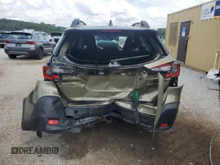 2025 Subaru Outback Limited с VIN 4S4BTANCXS3143253, выставлен на аукционе Copart как лот 57230515 с пробегом 17 763 миль миль и Списание • Salvage title. История ставок и продаж доступна на DreamBid. Изображение 6.
