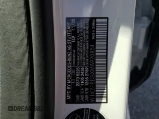 2021 Mercedes-Benz E 350 z VIN W1KZF8DBXMA920854, wystawiony jako Copart lot #51800865 z przebiegiem 40 337 mil mil oraz Szkoda całkowita • Salvage title. Historia ofert i sprzedaży dostępna na DreamBid. Obrazek 14.