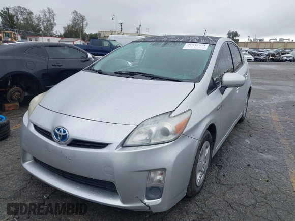 2011 Toyota Prius I with VIN JTDKN3DU3B1452918, listed as a IAAI auction lot 41513974 with 345,329 mi miles and . Bid and sale history available at DreamBid. Image 17.