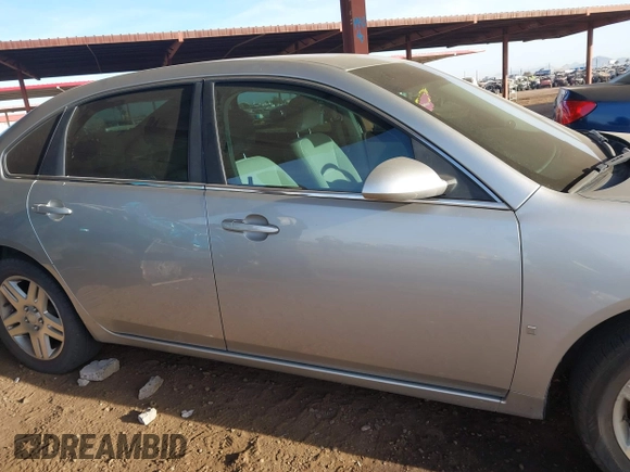 2008 Chevrolet Impala LT with VIN 2G1WC583681300650, listed as a IAAI auction lot 41214774 with 140,680 mi miles and . Bid and sale history available at DreamBid. Image 13.