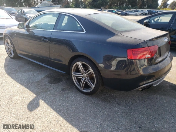 2013 Audi S5 Premium Plus with VIN WAUCGAFRXDA002226, listed as a Copart auction lot 74486294 with 91,878 mi miles and Salvage Title. Bid and sale history available at carsss.com. Image 2.