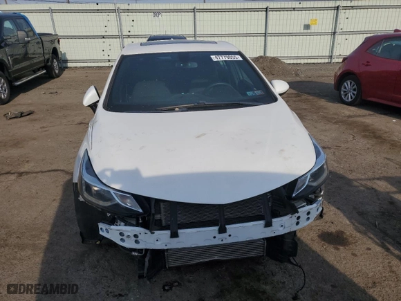 2017 Chevrolet Cruze LT with VIN 3G1BE6SM1HS534943, listed as a Copart auction lot 47779055 with 0 mi miles and Salvage Title. Bid and sale history available at carsss.com. Image 5.