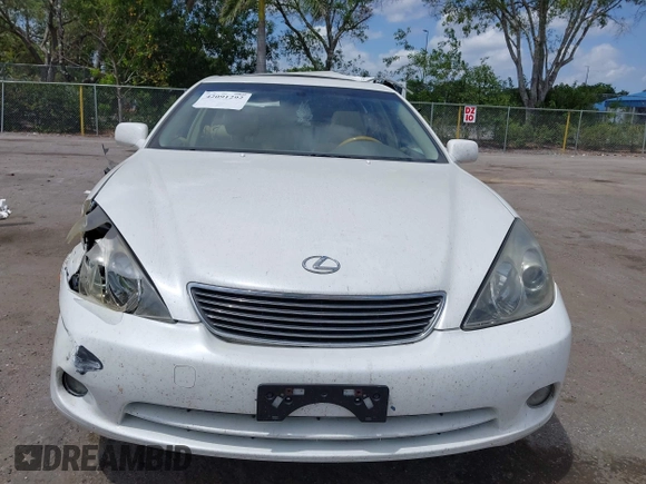 2006 Lexus ES 350 with VIN JTHBA30G765148368, listed as a IAAI auction lot 42091292 with 61,115 mi miles and . Bid and sale history available at DreamBid. Image 13.