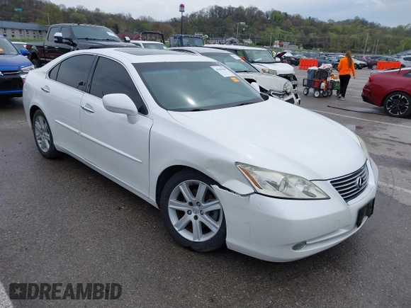 2007 Lexus ES 330 with VIN JTHBJ46G872133541, listed as a IAAI auction lot 41945508 with 292,153 mi miles and . Bid and sale history available at DreamBid. Image 1.