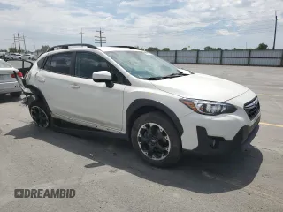 2021 Subaru Crosstrek Premium with VIN JF2GTAPC6M8278051, listed as a Copart auction lot 60501405 with 46,350 mi miles and Salvage title. Bid and sale history available at DreamBid. Image 4.