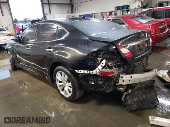 2011 Infiniti M37 with VIN JN1BY1AR0BM374966, listed as a Copart auction lot 78876414 with 227,377 mi miles and Salvage Title. Bid and sale history available at carsss.com. Image 2.