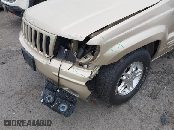 2000 Jeep Grand Cherokee Limited with VIN 1J4GW58S8YC361416, listed as a IAAI auction lot 42342095 with 138,100 mi miles and . Bid and sale history available at DreamBid. Image 6.