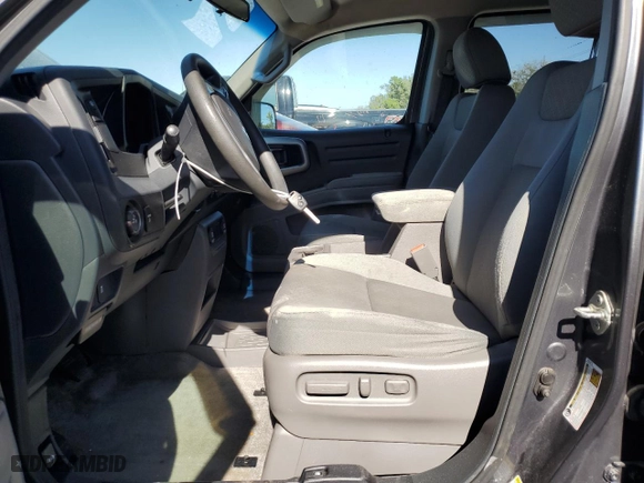 2012 Honda Ridgeline RTS with VIN 5FPYK1F49CB453639, listed as a Copart auction lot 53346365 with 109,846 mi miles and Salvage Title. Bid and sale history available at carsss.com. Image 7.