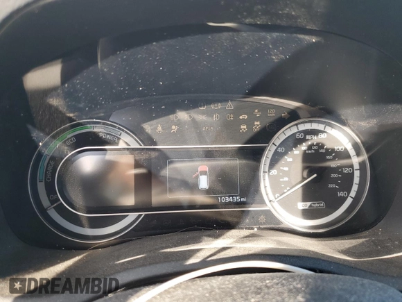 2019 Kia Niro EX with VIN KNDCC3LC2K5297922, listed as a Copart auction lot 87704305 with 103,435 mi miles and Salvage Title. Bid and sale history available at carsss.com. Image 9.