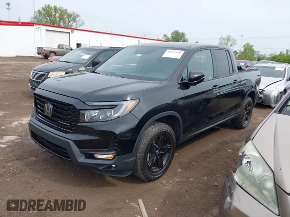 2023 Honda Ridgeline Black Edition with VIN 5FPYK3F83PB023481, listed as a IAAI auction lot 42157928 with 24,632 mi miles and . Bid and sale history available at DreamBid. Image 18.