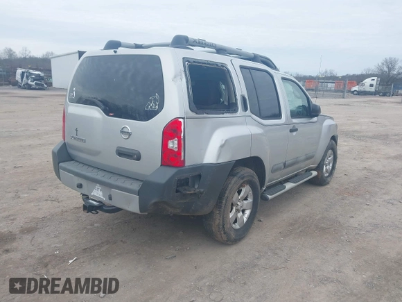 2012 Nissan Xterra X with VIN 5N1AN0NU7CC503251, listed as a IAAI auction lot 41596685 with 186,687 mi miles and . Bid and sale history available at DreamBid. Image 4.