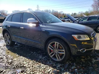 2016 Audi SQ5 Premium Plus with VIN WA1CCAFP0GA045162, listed as a Copart auction lot 49728185 with 163,582 mi miles and Clean Title. Bid and sale history available at carsss.com. Image 4.