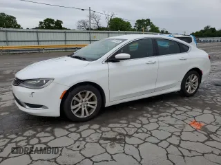 2015 Chrysler 200 Limited with VIN 1C3CCCABXFN579715, listed as a Copart auction lot 55573305 with 138,891 mi miles and Salvage Title. Bid and sale history available at DreamBid. Image 1.