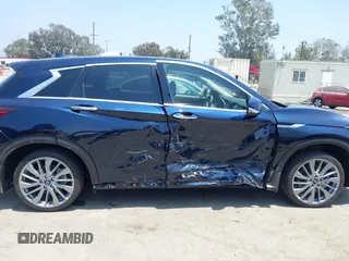 2025 Infiniti QX50 Pure with VIN 3PCAJ5AB8SF108675, listed as a IAAI auction lot 42358485 with 2,321 mi miles and . Bid and sale history available at DreamBid. Image 13.