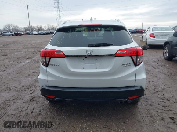 2022 Honda HR-V Sport with VIN 3CZRU6H18NM769419, listed as a IAAI auction lot 41054527 with 16,258 mi miles and . Bid and sale history available at carsss.com. Image 15.