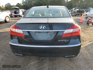 2014 Hyundai Genesis 5.0L R-Spec with VIN KMHGC4DH6EU260413, listed as a Copart auction lot 81470644 with 57,033 mi miles and Salvage Title. Bid and sale history available at carsss.com. Image 6.