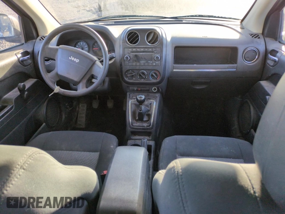 2009 Jeep Compass North with VIN 1J4FT47B89D189562, listed as a Copart auction lot 48285415 with 89,377 mi miles and Salvage Title. Bid and sale history available at carsss.com. Image 8.