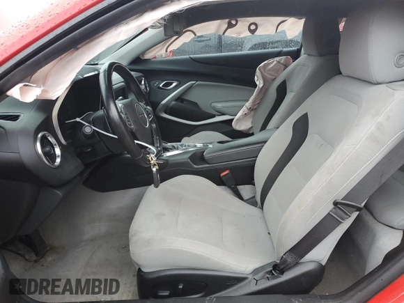 2020 Chevrolet Camaro 1LT with VIN 1G1FB1RS7L0124598, listed as a Copart auction lot 47083965 with 38,426 mi miles and Salvage Title. Bid and sale history available at DreamBid. Image 7.