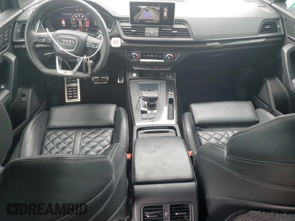 2020 Audi SQ5 Premium Plus with VIN WA1B4AFY0L2122926, listed as a Copart auction lot 60039833 with 25,501 mi miles. Bid and sale history available at carsss.com. Image 8.
