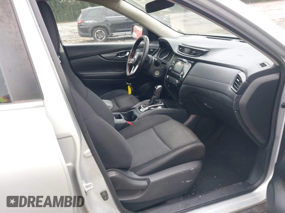 2017 Nissan Rogue SV with VIN KNMAT2MT7HP566140, listed as a IAAI auction lot 42507432 with 166,534 mi miles and . Bid and sale history available at DreamBid. Image 5.