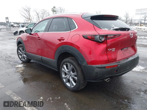 2023 Mazda CX-30 S Carbon Edition with VIN 3MVDMBCM5PM518787, listed as a IAAI auction lot 41548149 with 29,807 mi miles and . Bid and sale history available at carsss.com. Image 3.