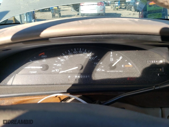 1996 Oldsmobile 88 1SA with VIN 1G3HN52K5T4821446, listed as a Copart auction lot 79962814 with 118,543 mi miles and Salvage Title. Bid and sale history available at carsss.com. Image 9.