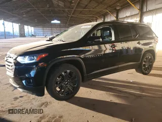 2018 Chevrolet Traverse RS with VIN 1GNERJKX9JJ259178, listed as a Copart auction lot 87011074 with 91,366 mi miles and Salvage Title. Bid and sale history available at carsss.com. Image 1.
