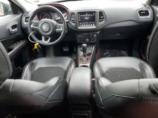 2018 Jeep Compass Trailhawk с VIN 3C4NJDDB5JT483091, выставлен на аукционе Copart как лот 55607835 с пробегом 76 066 миль миль и Списание • Salvage title. История ставок и продаж доступна на DreamBid. Изображение 8.