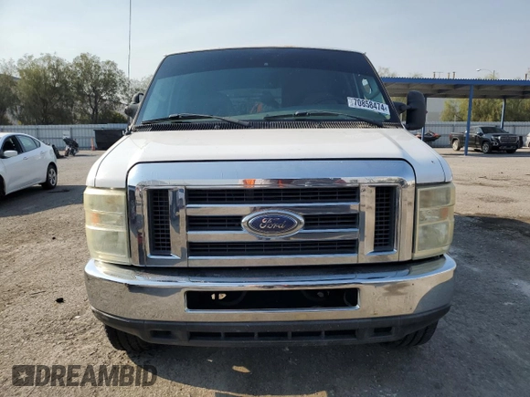 2008 Ford Econoline Cargo Commercial with VIN 1FTNE24L48DA10865, listed as a Copart auction lot 70858474 with 177,770 mi miles and Salvage Title. Bid and sale history available at DreamBid. Image 5.