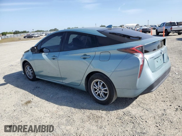 2016 Toyota Prius Two with VIN JTDKBRFU9G3021178, listed as a Copart auction lot 54104425 with 103,170 mi miles and Salvage Title. Bid and sale history available at carsss.com. Image 2.