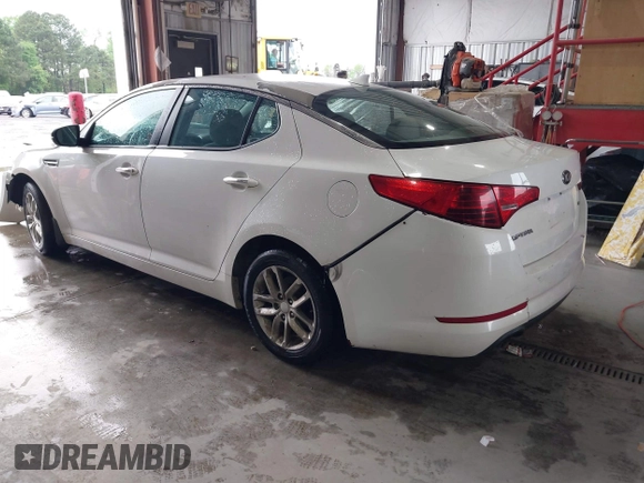 2013 Kia Optima LX with VIN 5XXGM4A72DG258725, listed as a IAAI auction lot 41981412 with 148,173 mi miles and . Bid and sale history available at carsss.com. Image 3.