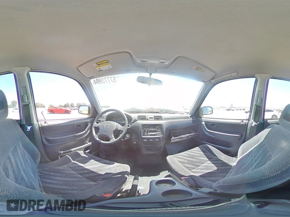 2001 Honda CR-V LX with VIN JHLRD18471C002789, listed as a Copart auction lot 57773994 with 192,612 mi miles and Salvage Title. Bid and sale history available at carsss.com. Image 14.